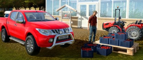 MITSUBISHI L200 W NOWEJ GRZE SYMULATOR FARMY 17: PURE FARMING