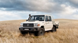 5 gwiazdek za bezpieczeństwo dla Toyoty Land Cruiser 70 BIZNES, Motoryzacja - ANCAP, australijski odpowiednik Euro NCAP, przyznał pięć gwiazdek Toyocie Land Cruiser serii 70. Model obecny na rynku od 32 lat przeszedł w tym roku kolejny face lifting.