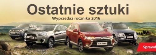 Ruszyła kampania wyprzedażowa Mitsubishi