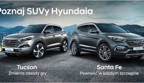 Hyundai promuje dwa modele SUV