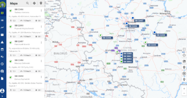 Mapa dla ciężarówek , - Mała firma transportowa zaoszczędzi nawet 100 tys. zł rocznie