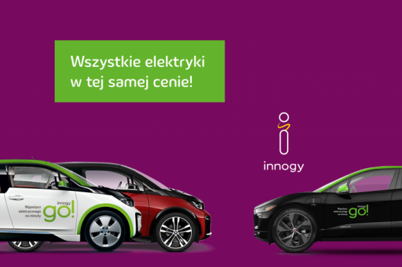 BMW i3s oraz Jaguar I-PACE w cenie BMW i3 – jesienne zmiany w innogy go!