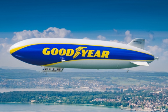 Sterowiec Goodyear Blimp wraca do europejskiego motorsportu